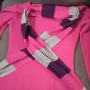 Rue 21 sweater with adjoining scarf